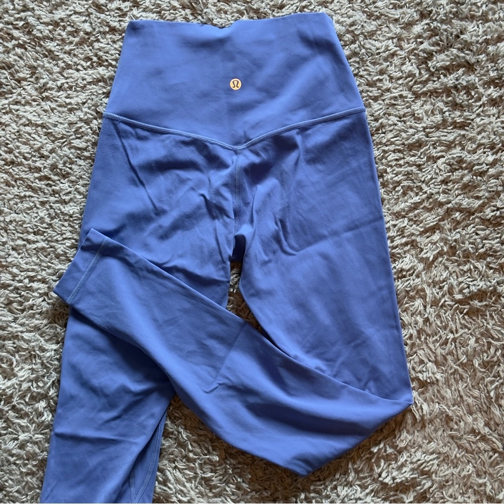 lululemon athletica Blue High-Waisted Leggings
